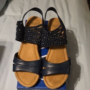 Impo Indigo Memory Foam Sandals